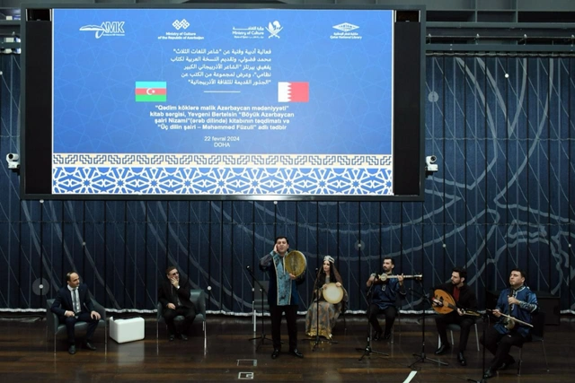 Низами и Физули на арабском языке: в Национальной библиотеке Катара прошел ряд мероприятий - ФОТО
